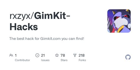 <b>Gimkit-Hack</b> is a <b>GitHub</b>-based bot that was created by one developer whose username is SnowLord7. . Gimkit hacks github